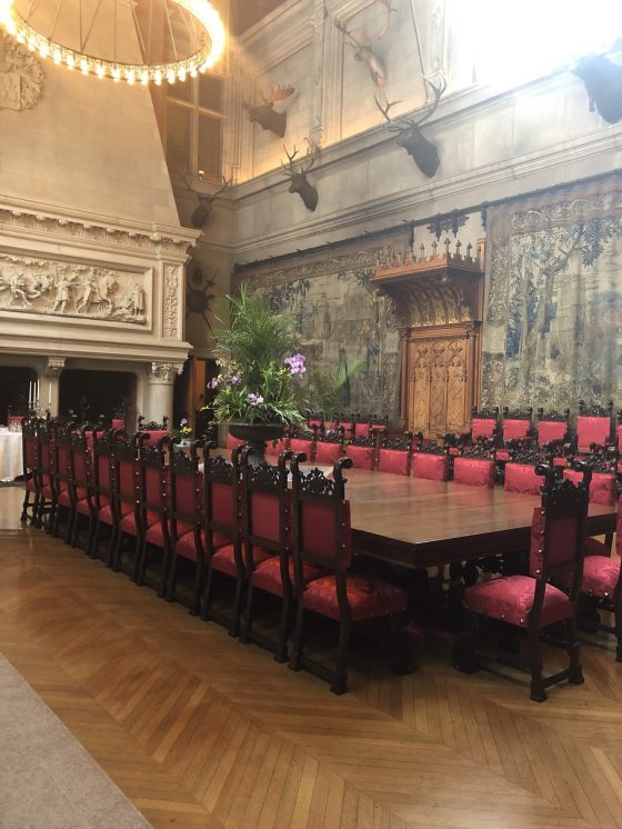 banquet hall, biltmore mansion