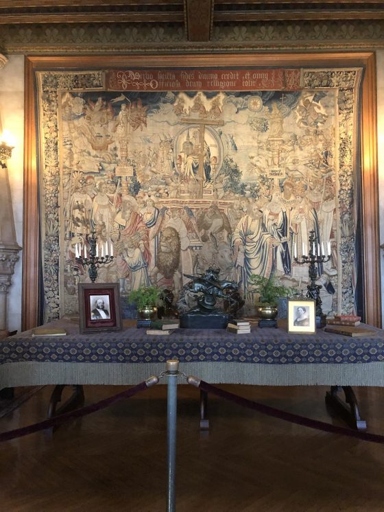 tapestry gallery, biltmore mansion