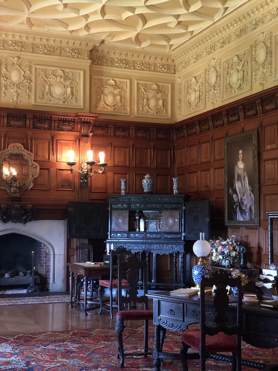 Oak Sitting Room, biltmore mansion